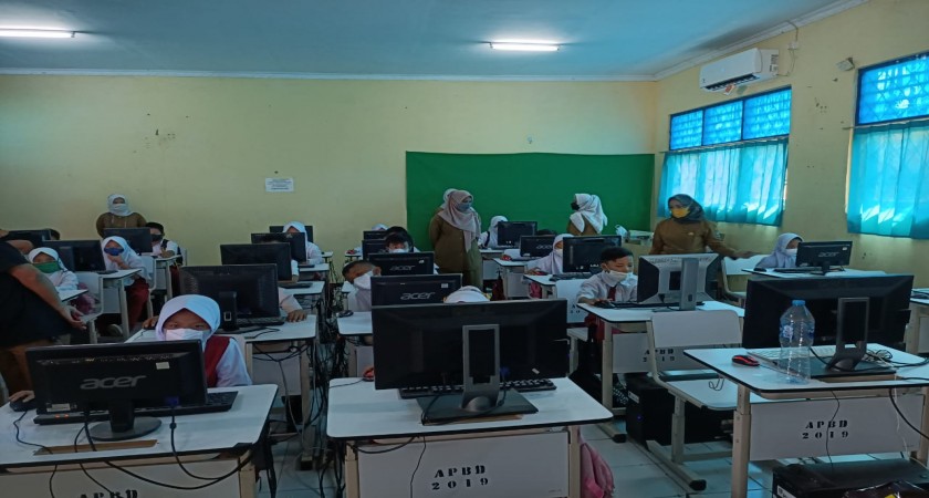 ANBK SD DI SMAN 1 KOPO
